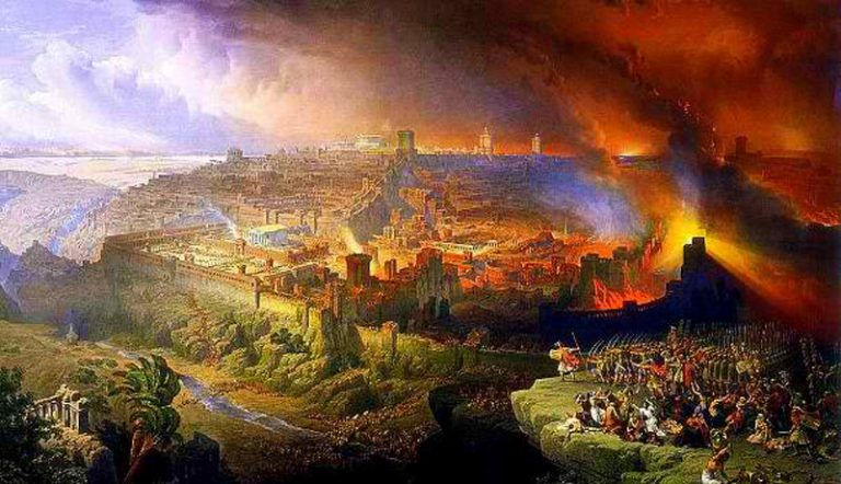 The Destruction of Jerusalem AD 70b  It's about time